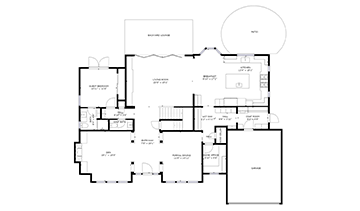 Interior sketch Interior sketch